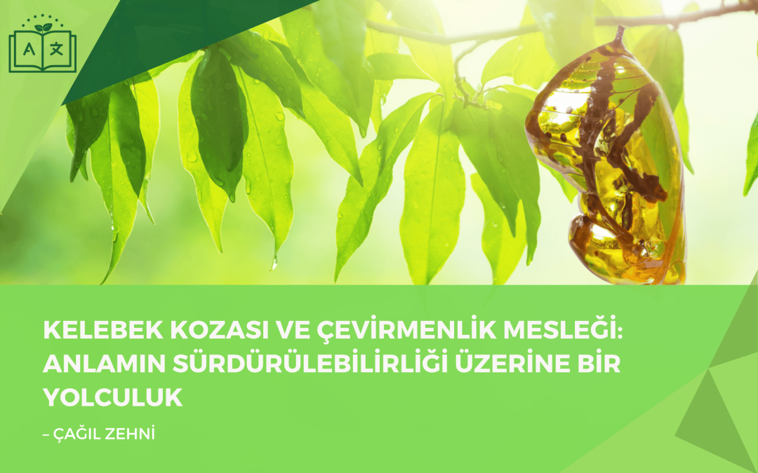 Kelebek Kozası ve Çevirmenlik Mesleği: Anlamın Sürdürülebilirliği Üzerine Bir Yolculuk